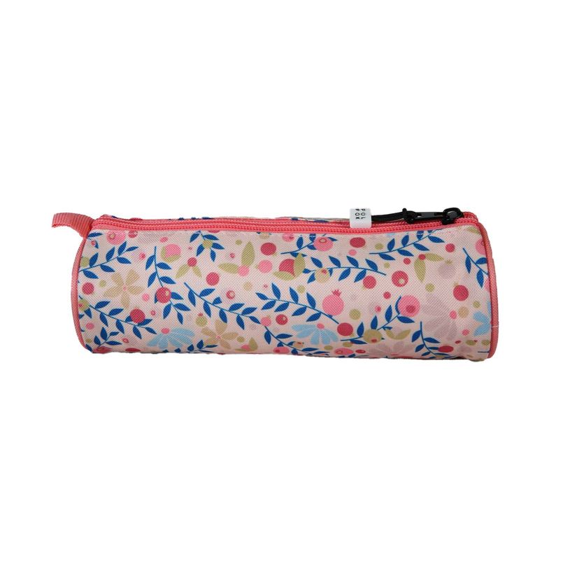 3663842009715-Trousse ronde Happy Blush - 1 compartiment - Rose - Pol Fox--3