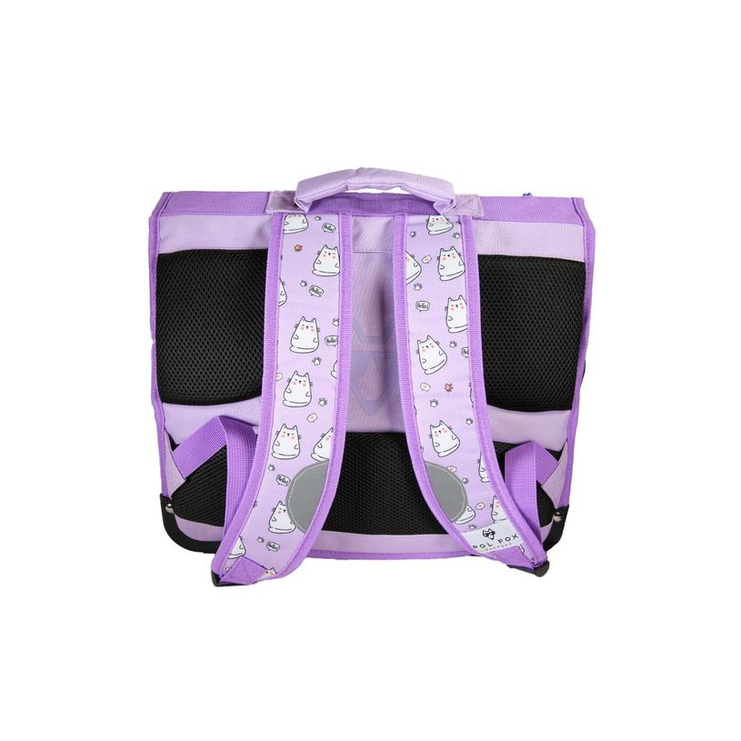 3663842009418-Cartable réversible 35 cm Hello - 1 compartiment - Violet - Pol Fox--3