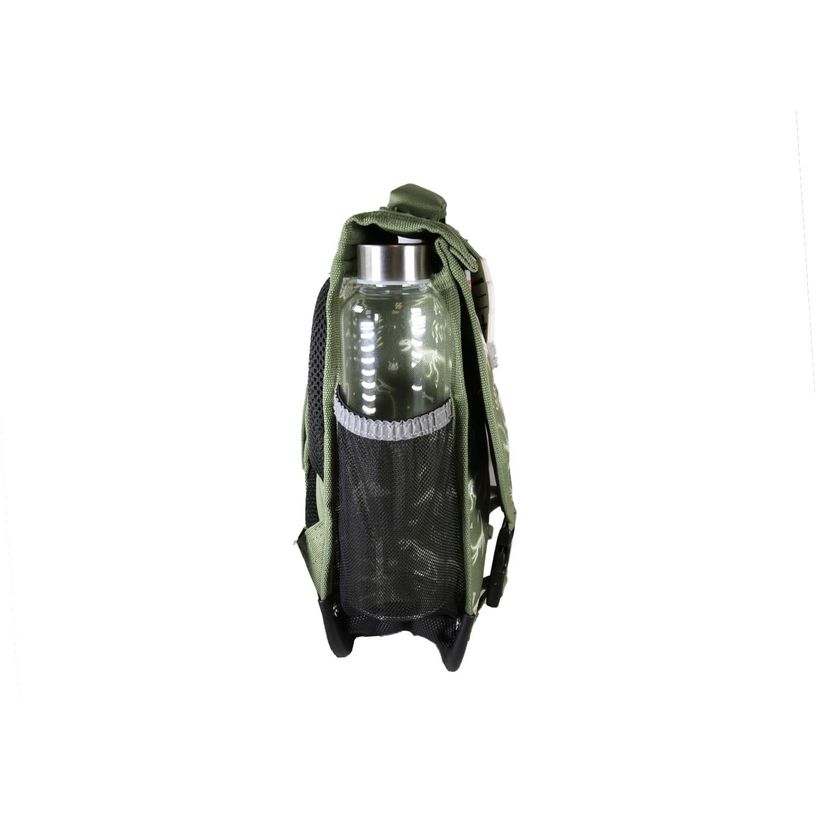 3663842009838-Cartable réversible 35 cm Jurassic - 1 compartiment - Vert - Pol Fox--2