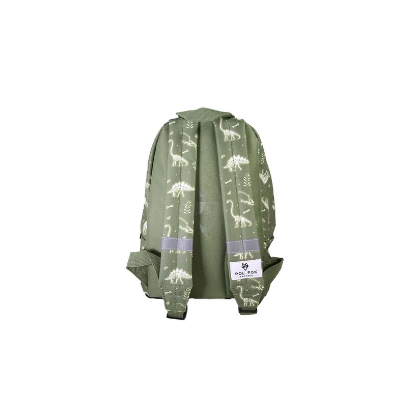 3663842009852-Sac à dos maternelle Jurassic - 1 compartiment - Vert - Pol Fox--3