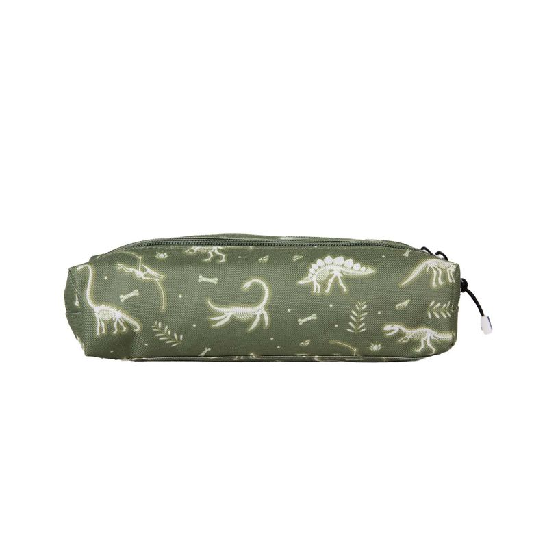 3663842009876-Trousse rectangulaire Jurassic - 2 compartiments - Vert - Pol Fox--3