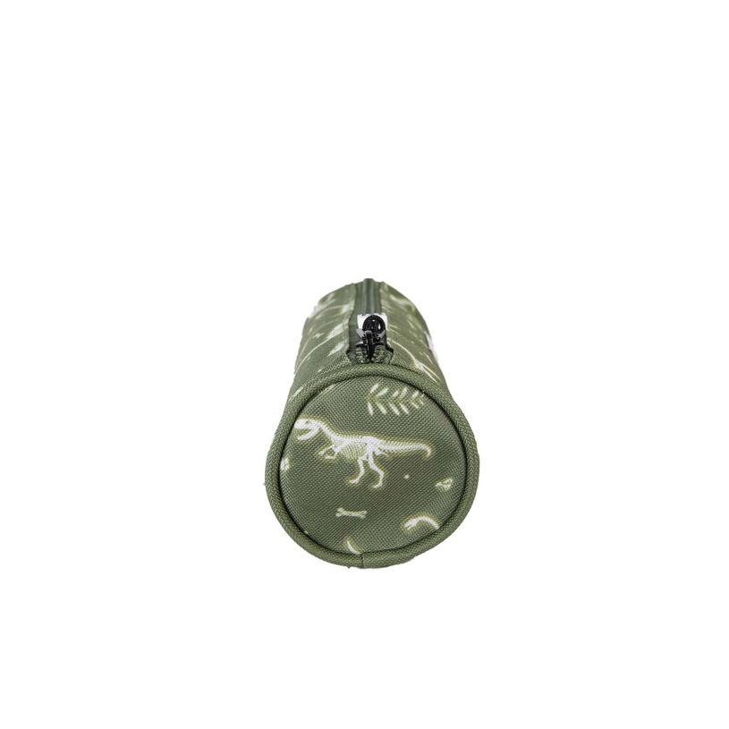 3663842009869-Trousse ronde Jurassic - 1 compartiment - Vert - Pol Fox--2