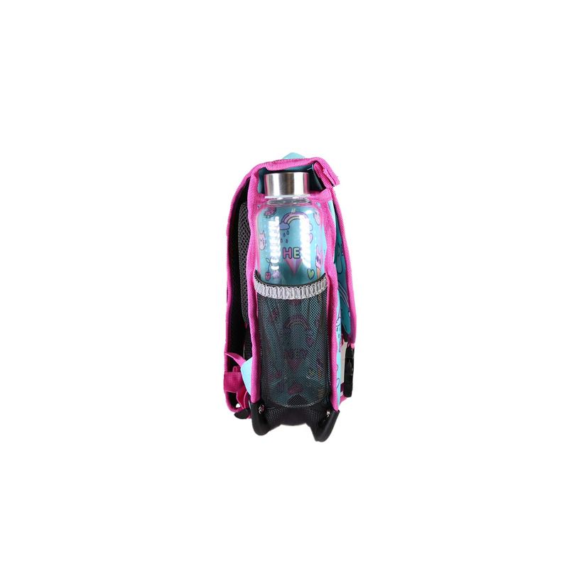 3663842009364-Cartable réversible 35 cm Kawai - 1 compartiment - Bleu - Pol Fox--2