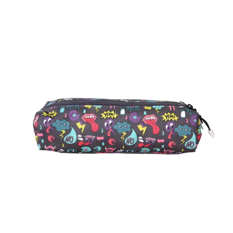 3663842010070-Trousse rectangulaire Rider - 2 compartiments - Vert - Pol Fox--3