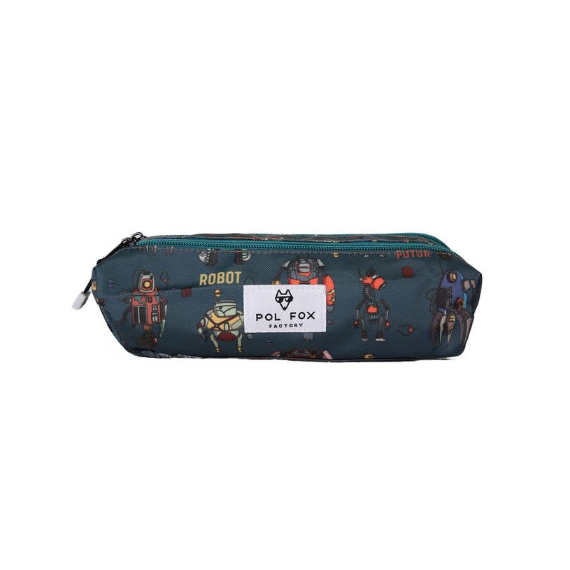 3663842009821-Trousse rectangulaire Robot - 2 compartiments - Marine - Pol Fox--0