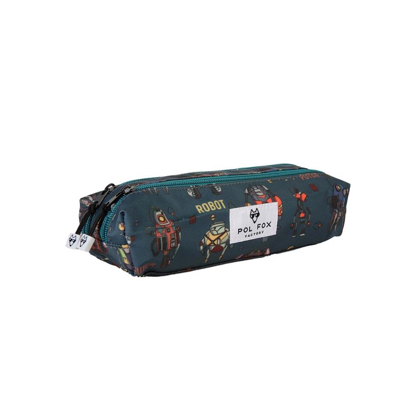 3663842009821-Trousse rectangulaire Robot - 2 compartiments - Marine - Pol Fox--1