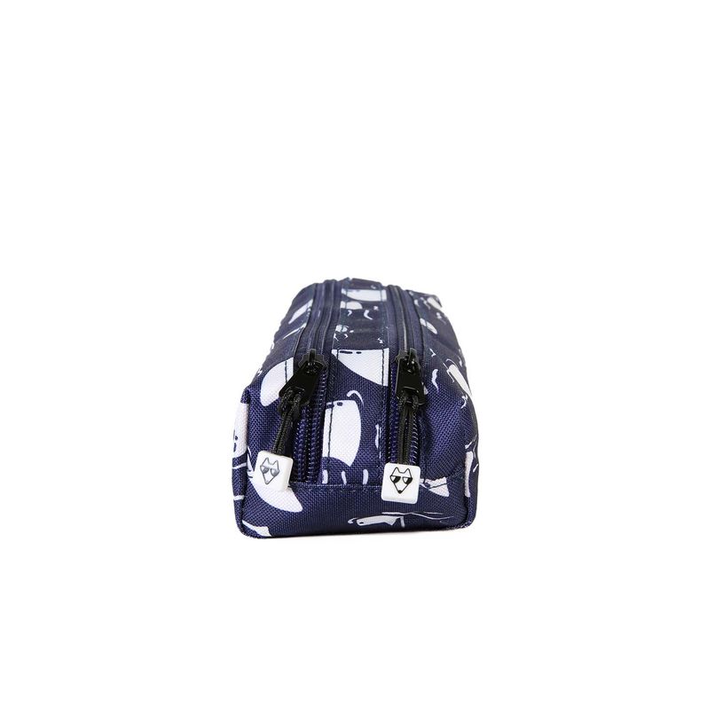 3663842009937-Trousse rectangulaire Shark - 2 compartiments - Marine - Pol Fox--2