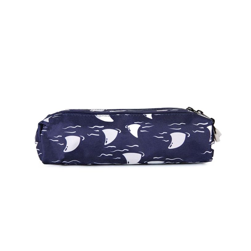 3663842009937-Trousse rectangulaire Shark - 2 compartiments - Marine - Pol Fox--3