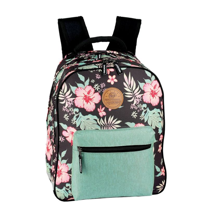 3020120242446-Sac borne longboard floral - 2 compartiments- Hamelin--1