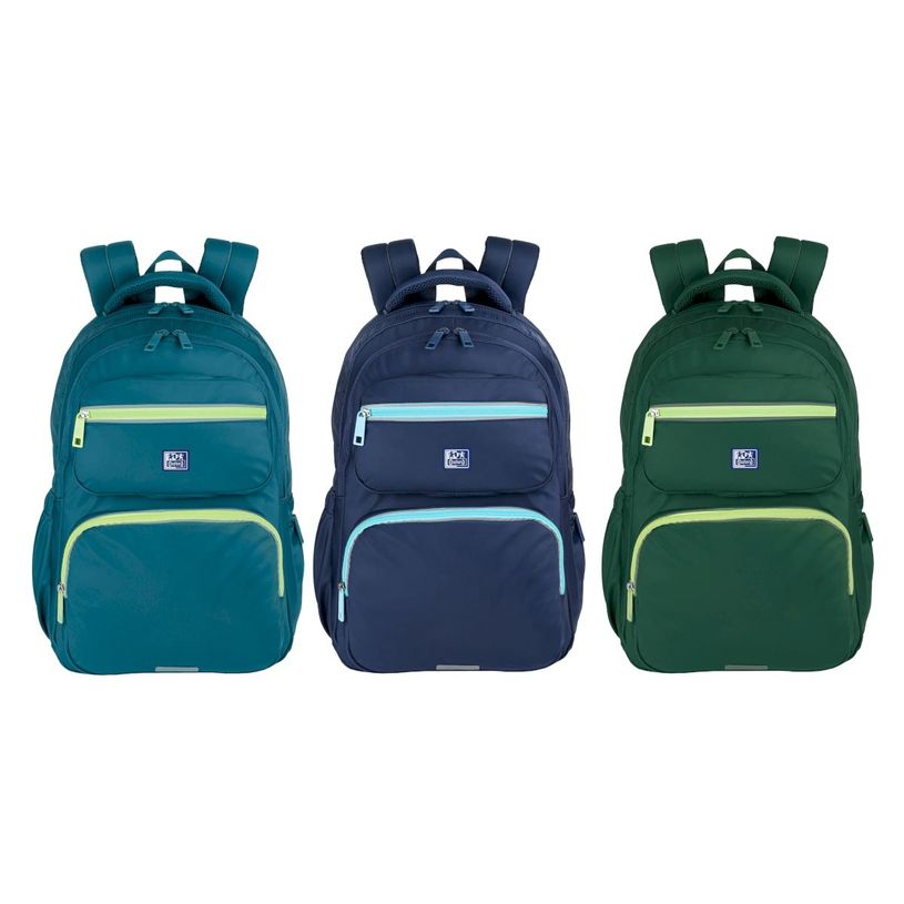 8427291075876-Sac borne oxford bi colors - 2 compartiments  2 coloris- Hamelin--1