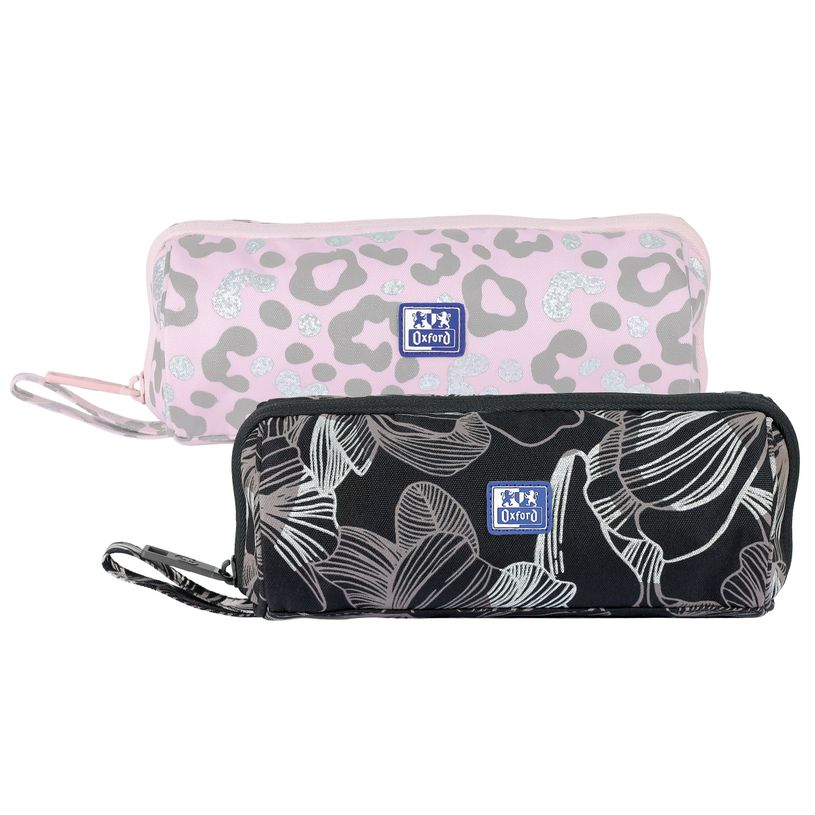 8427291079287-Trousse ronde grande ouverture Oxford Dream Tech 1 compartiment - Disponibles en 2 coloris--0