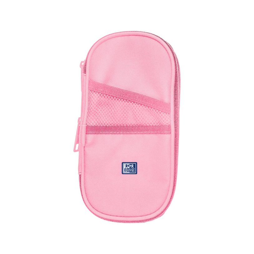 8427291077825-Fourre-tout plumier oxford b-max  rose- Hamelin--1
