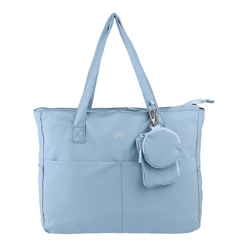8427291078419-Oxford Identity tote bag avec pochette accessoires 34x31x2,5 - 1 compartiment - Bleu--0