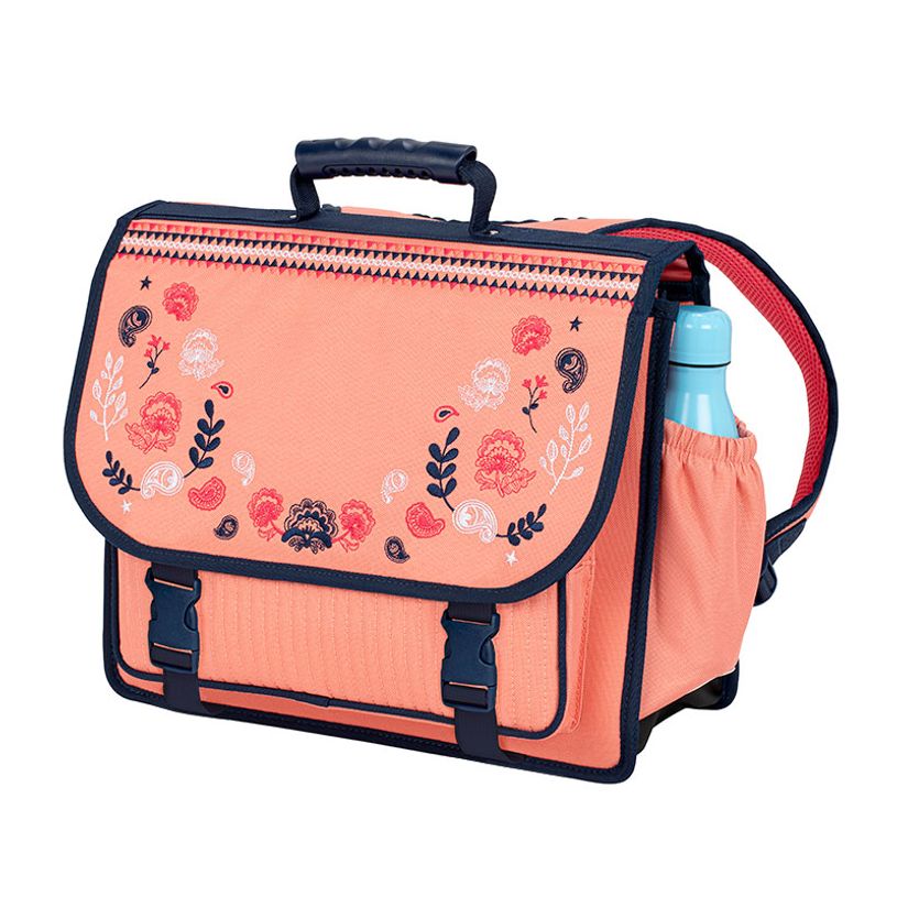 3135253284840-Cartable 38 cm Boho - 2 compartiments - Viquel--3