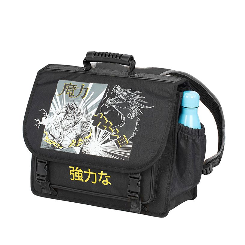 3135253284871-Cartable 38 cm Manga Dragon - 2 compartiments - Viquel--3