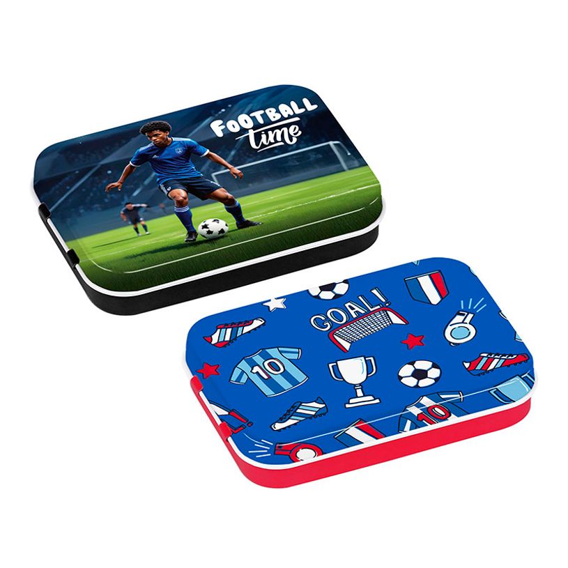 3135256895005-Boite à bons points en métal football - Viquel--0