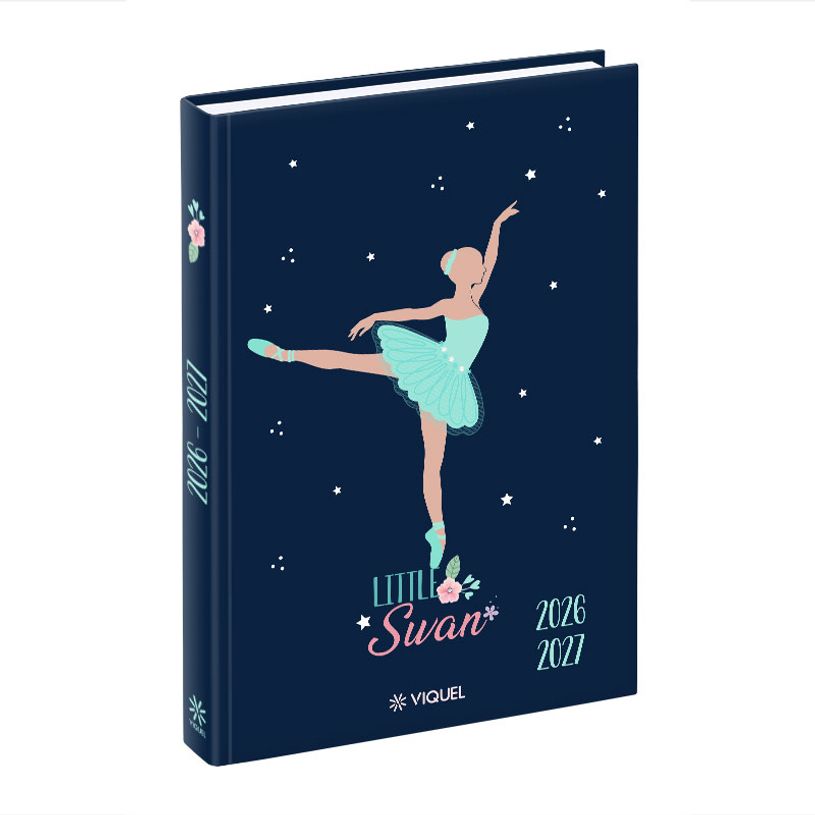3135257455505-Agenda Little Swan - 1 jour par page - 12 x 17 cm - Viquel--2