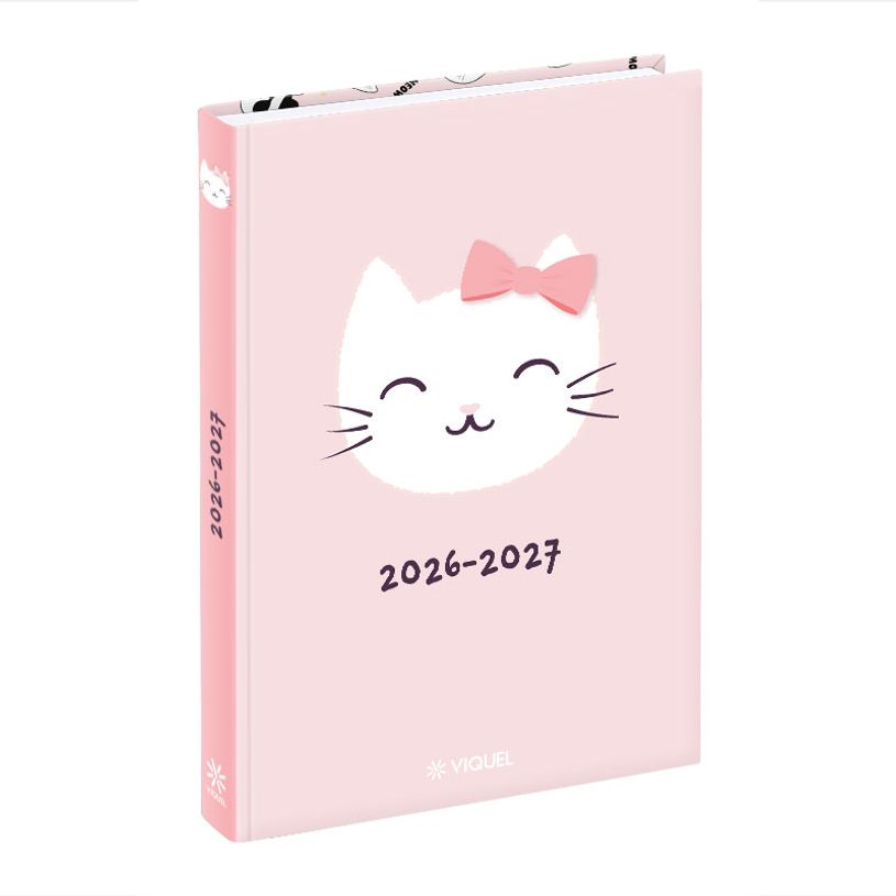 3135257455512-Agenda Miaou - 1 jour par page - 12 x 17 cm - Viquel--2