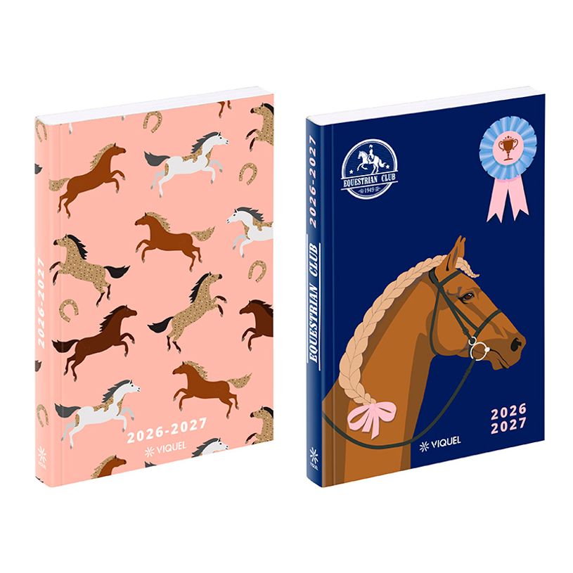 3135257465528-Agenda Equestre - 1 jour par page - 12 x 17 cm - Viquel--0