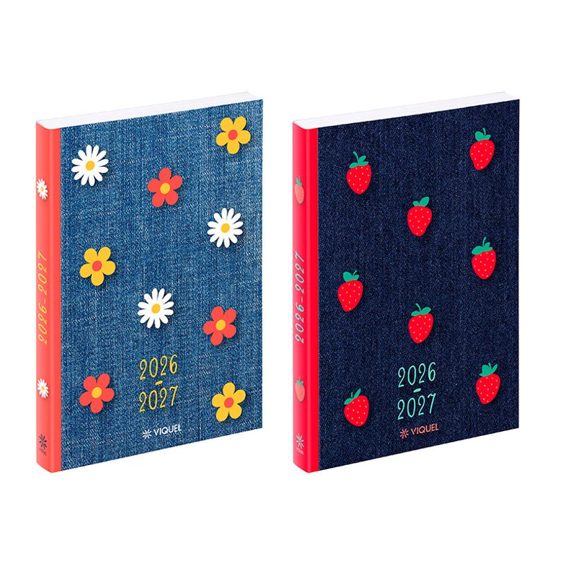 3135257465535-Agenda Jean - 1 jour par page - 12 x 17 cm - Viquel--0