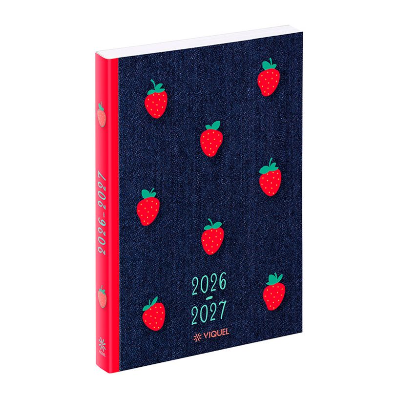 3135257465535-Agenda Jean - 1 jour par page - 12 x 17 cm - Viquel--1