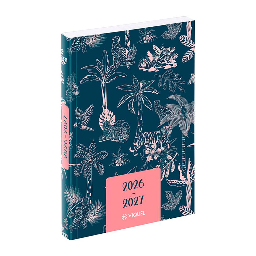 3135257465610-Agenda Jungle - 1 jour par page - 12 x 17 cm - Viquel--1