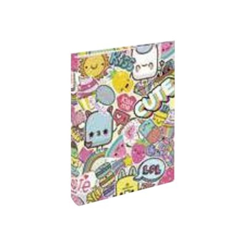 3664447217406-oberthur - Classeur à anneaux - largeur de dos : 40 mm - pour A4 (210 x 297 mm) - patchs -P_405257073_1-0