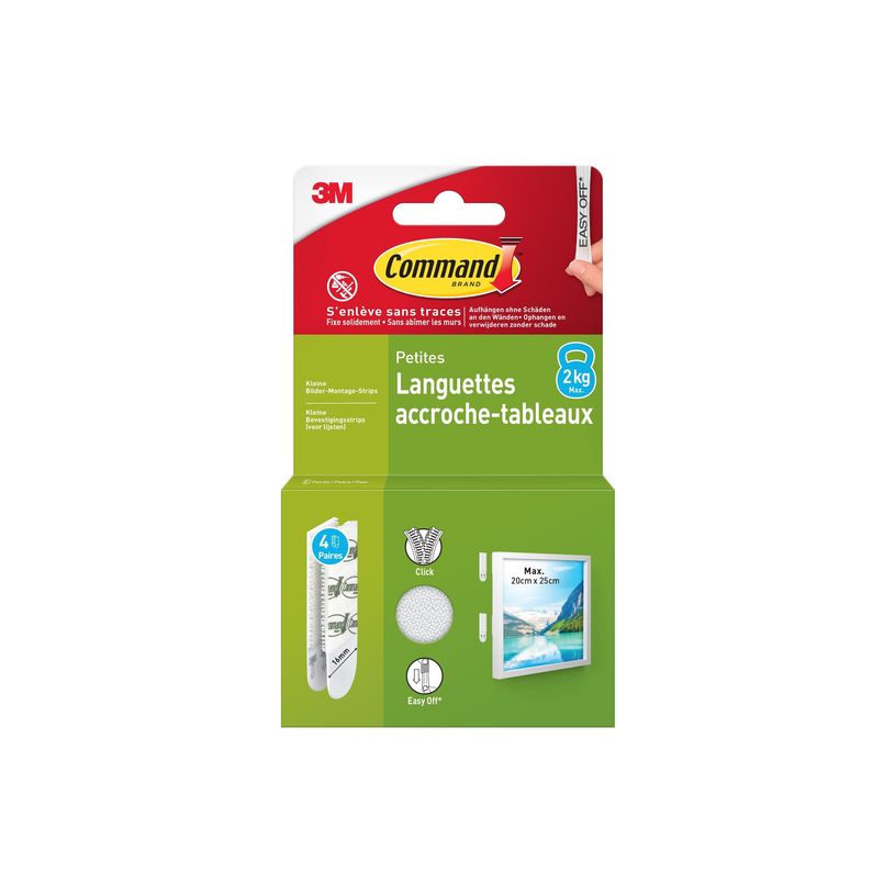 4064035176686-Command - Languettes accroche-tableaux - 4 paires - petit - blanc-P_405257977_2-0
