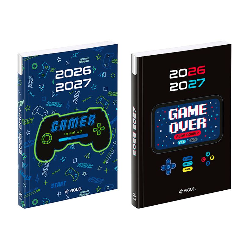 3135257465627-Agenda Video Game - 1 jour par page - 12 x 17 cm - Viquel--0
