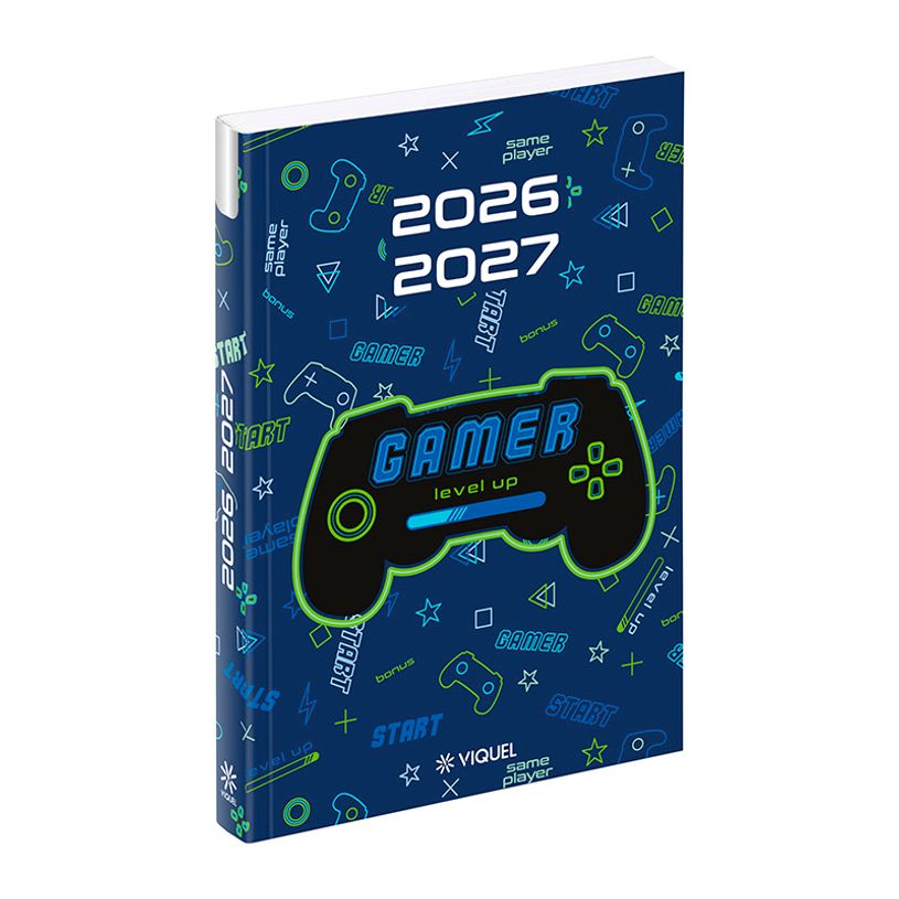 3135257465627-Agenda Video Game - 1 jour par page - 12 x 17 cm - Viquel--2