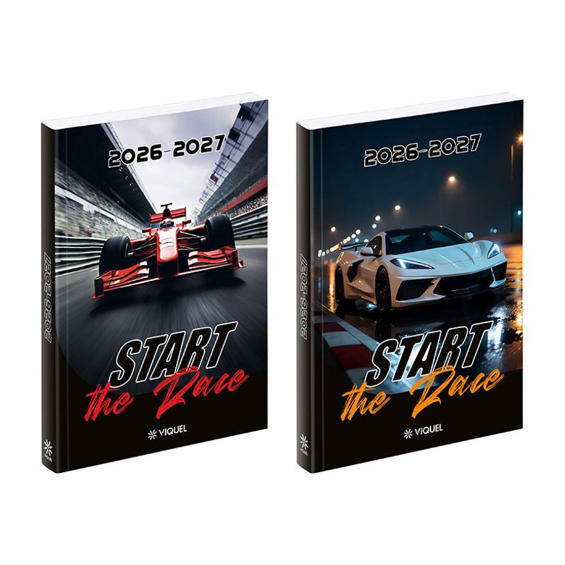 3135257464736-Agenda Race - 1 jour par page - 12 x 17 cm - Viquel--0