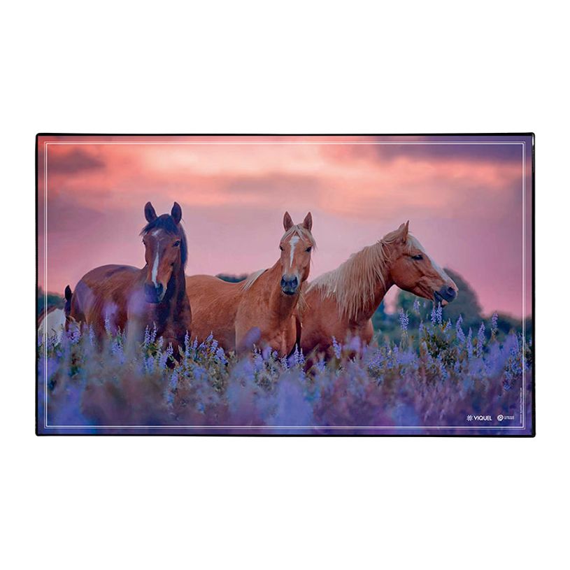3135251384986-Sous-main Fantaisie en PVC ANIMAUX - Chaton, Chiot, Lapin, Chevaux--1