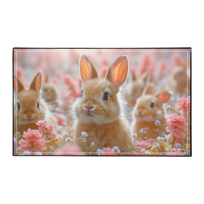 3135251384986-Sous-main Fantaisie en PVC ANIMAUX - Chaton, Chiot, Lapin, Chevaux--4