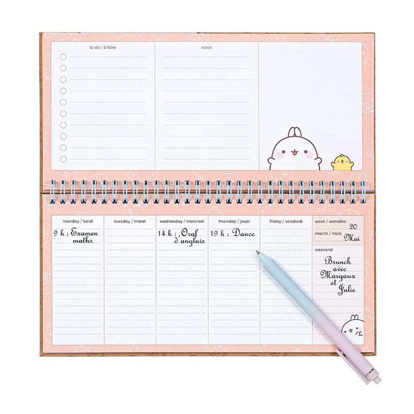 3135251454818-Planner à spirales MOLANG--4