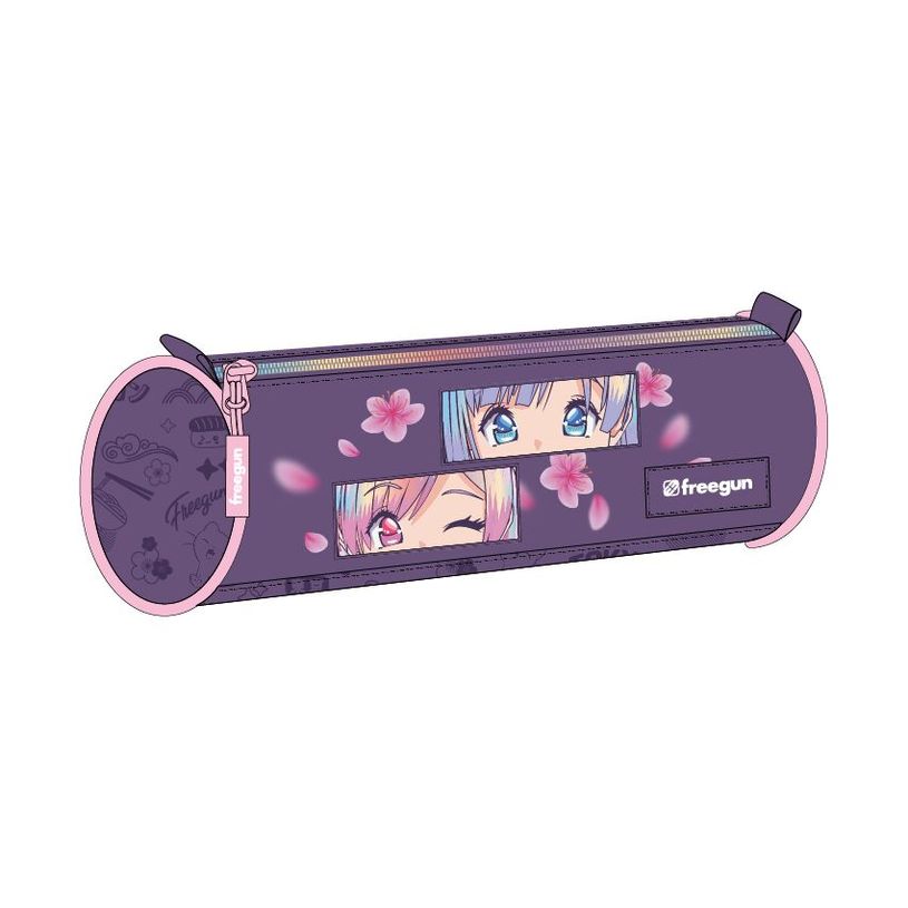 3614002118327-Freegun - Trousse Ronde - Manga Girl--0