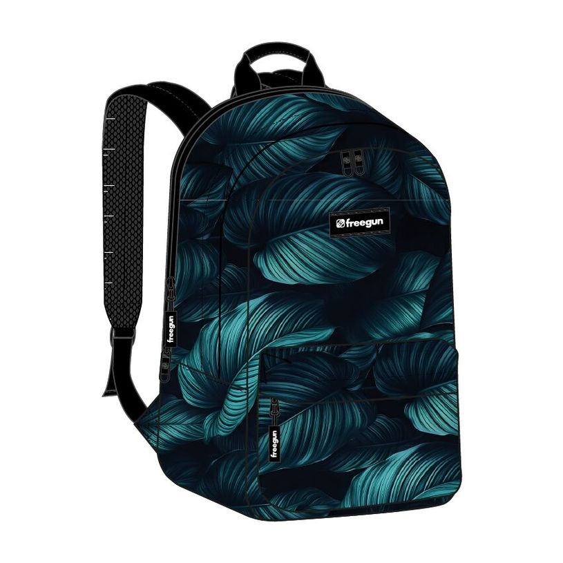 3614002118648-Freegun - Sac A Dos 2 Compartiments - Vegetal 1% For The Planet--0