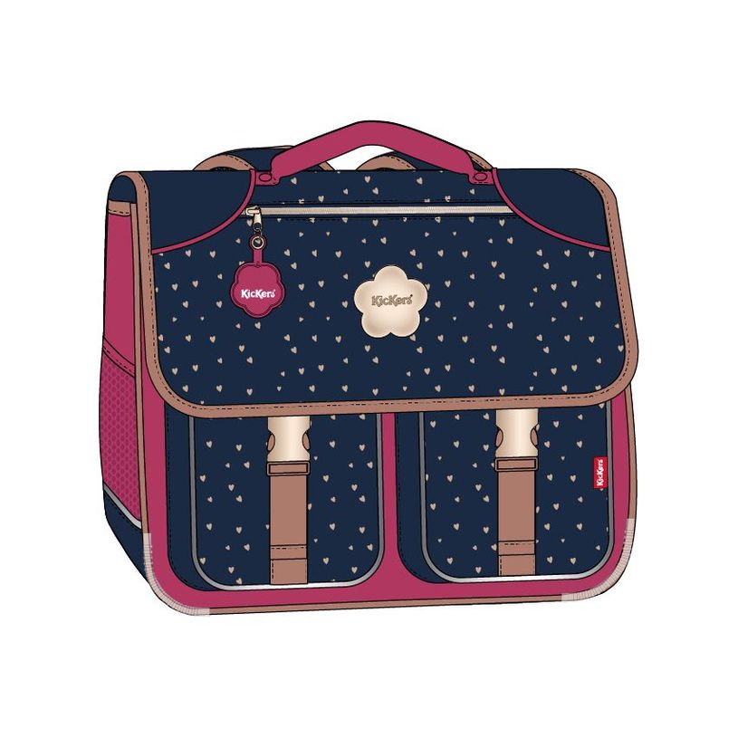 3614002119782-Kickers - Cartable 38cm - Girl Heritage--0