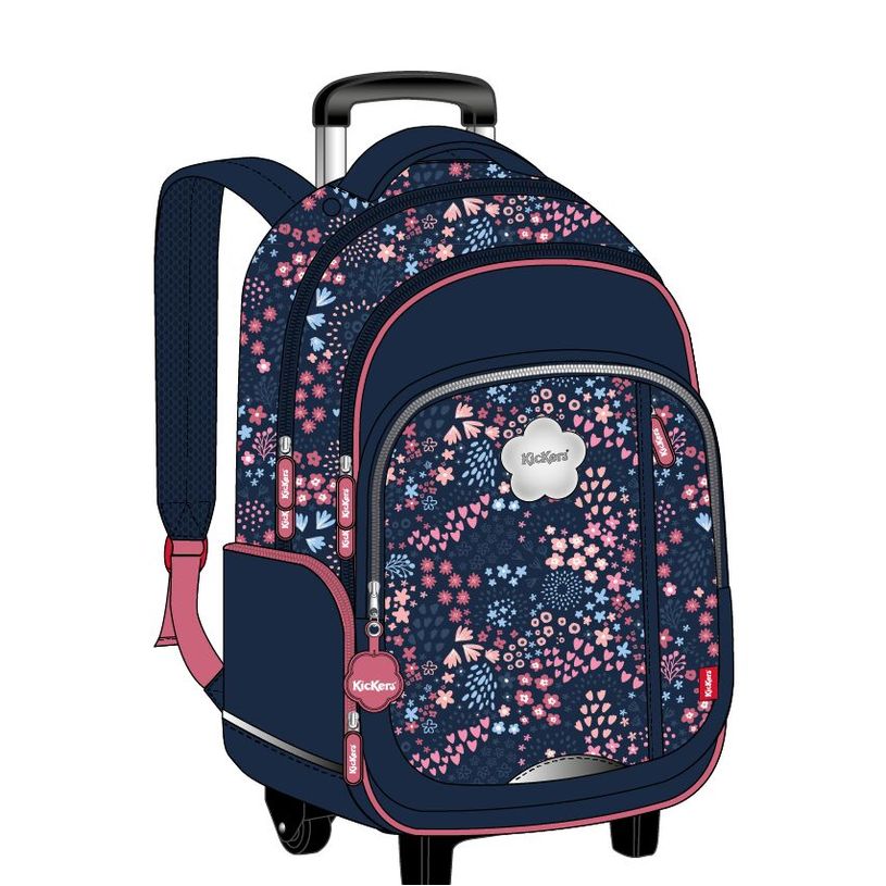 3614002120108-Kickers - Sac A Roulettes - Girl Classique--0