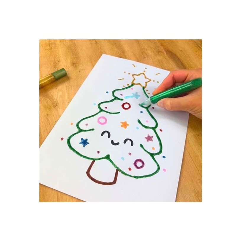 3134725026469-Cléopâtre - 10 Stylos de colle paillette - 12g-P_405258236_7-5