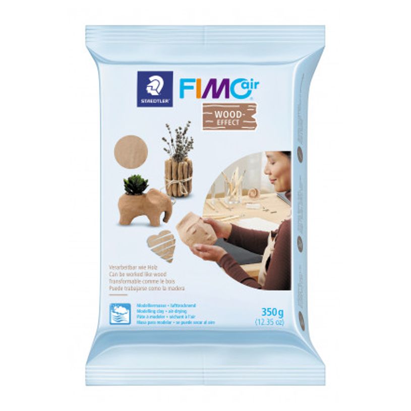 4007817089194-Pâte Fimo Air - 350 g - effet bois--0