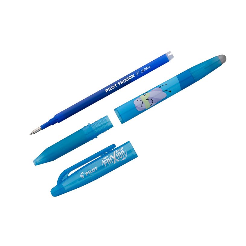 4902505687006-Pilot Frixion Ball SWEET PARADISE corps rose - roller effaçable - 0,7mm - encre bleu--3