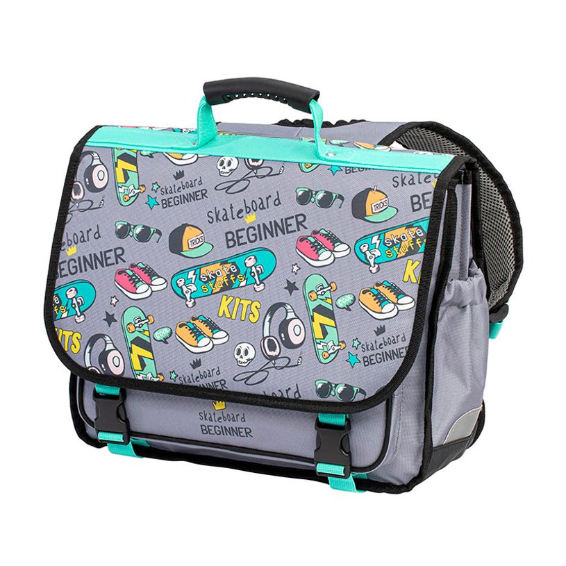 3135250996166-Cartable 38 cm Urban Skate - 2 compartiments - Viquel--0