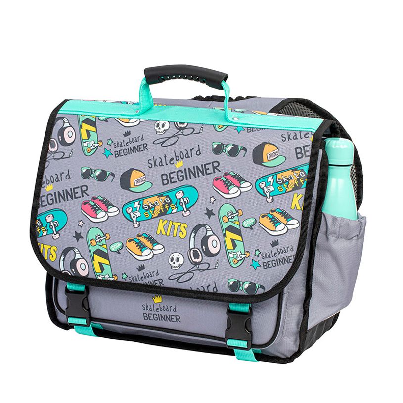 3135250996166-Cartable 38 cm Urban Skate - 2 compartiments - Viquel--1