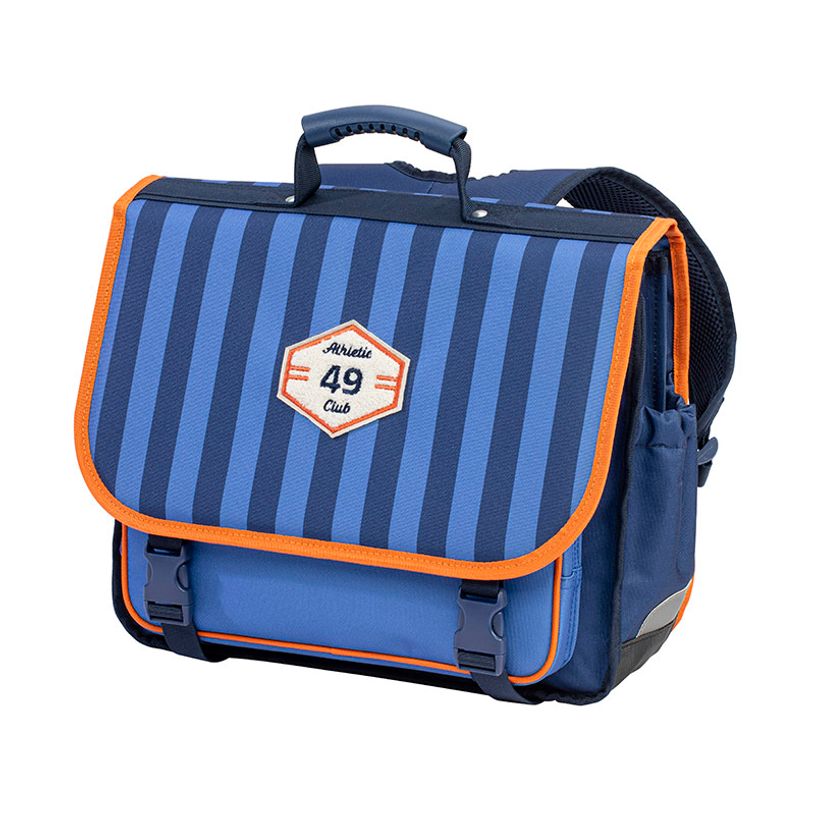 3135250996173-Cartable 38 cm Stripes - 2 compartiments - Viquel--0