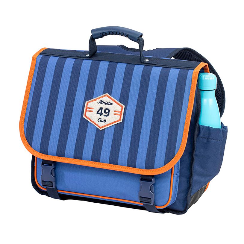 3135250996173-Cartable 38 cm Stripes - 2 compartiments - Viquel--1