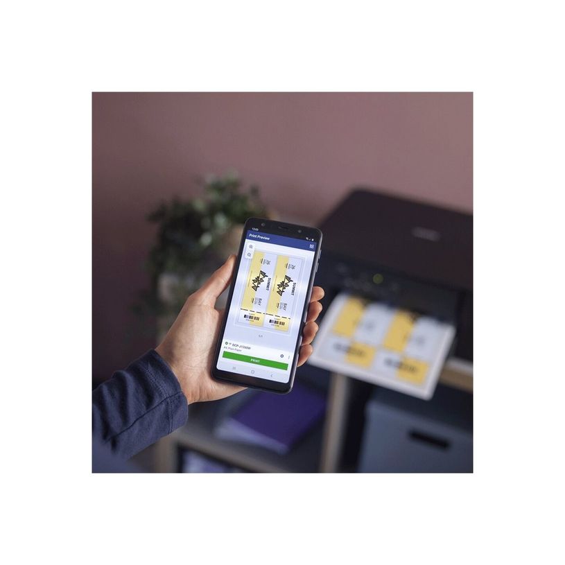 4977766841825-BROTHER DCP-J1260W - imprimante multifonction jet d'encre couleur A4 - USB 2.0, Wi-Fi(n)--5