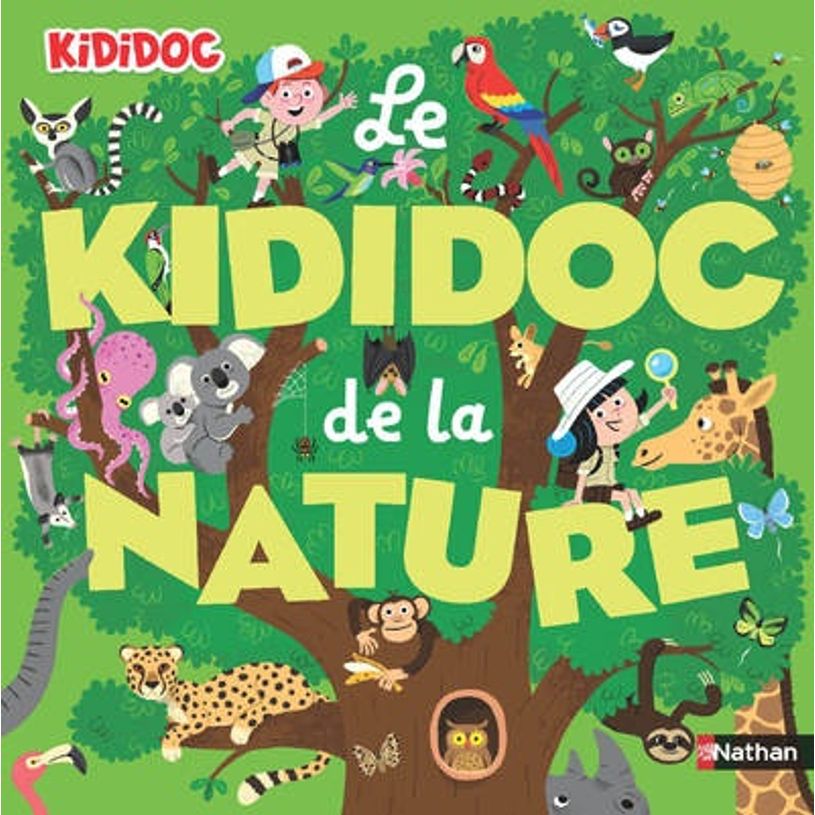 9782092493793-Le grand Kididoc de la nature - Plus de 100 questions sur la nature avec des animations spectaculaires --0