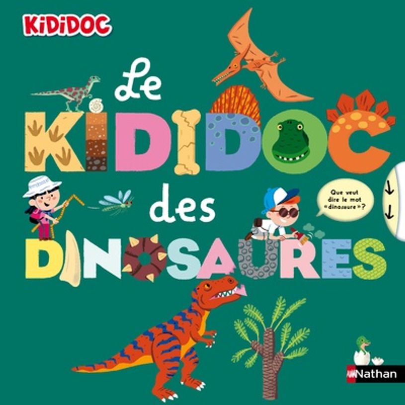 9782092579367-Tout sur les dinosaures - Le grand Kididoc animé - Livre pop-up - dès 5 ans--0