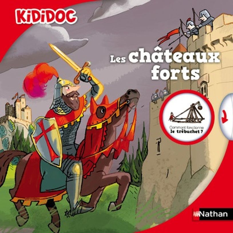 9782092549384-Les châteaux forts - livre animé Kididoc - Dès 4 ans--0
