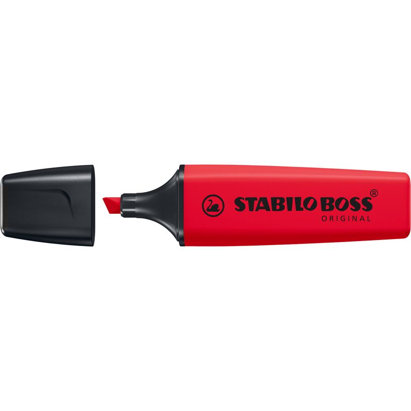 4006381624251-STABILO – Surligneur BOSS Original vrai rouge--0